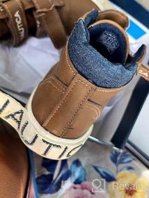 img 5 attached to 👞 Nautica Kids Chukka Boot – Мальчики' Обувь на выходную с ремешком с регулируемой застежкой (для малышей и младших детей): Стильная и комфортная обувь для мальчиков