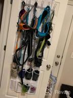 img 1 attached to Progo Over-The-Door Organizer With 24 Clear Pockets For Shoes, Pantry, Kitchen, And Bathroom Storage - 63"X19.5 review by Kim Morris