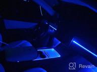img 1 attached to Upgrade Your Tesla Model 3/Y Interior With VIHIMAI'S Automatic On/Off RGB LED Light Strips review by Dylan Aaronson