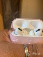 img 1 attached to Cute Daisy Hamile AirPods Pro Case: Protective, Shockproof And Compatible With 2019 Models; Complete With LED Visible Keychain review by Nick Colton
