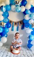 img 1 attached to Baby Boy 1st Birthday Decorations - First Birthday Boy review by Tony Doan