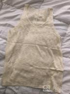 img 1 attached to Summer Sheer Sleeveless V-Neck Knit Vest Tank Tops For Women By Ybenlow - Casual And Stylish review by Shawn Vennakota