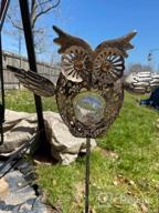 img 1 attached to Illuminate Your Garden In Style With Bronze Solar Fish Stake Lights review by Tommy Woods