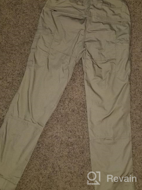 img 1 attached to AKARMY Men'S Ripstop Tactical Pants: Lightweight EDC Hiking Work Trousers With Multi Pocket For Outdoor Activities review by Cody Mckechnie