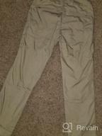картинка 1 прикреплена к отзыву AKARMY Men'S Ripstop Tactical Pants: Lightweight EDC Hiking Work Trousers With Multi Pocket For Outdoor Activities от Cody Mckechnie