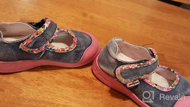 img 1 attached to Pediped Toddler Little Denim 6-6.5 Girls' Shoes: Comfortable and Stylish Footwear for Little Feet! review by Margarita Grossarth