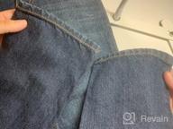 img 1 attached to 👖 Boys' Clothing: Natural Indigo Straight Jeans for Toddlers review by Chad Cypert