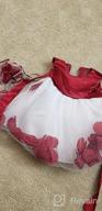 img 1 attached to Stunning NNJXD Flower Petals Bridal Toddler Girls' Clothing - Shop Now! review by Tina Zeiher