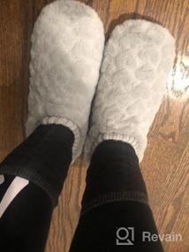 img 7 attached to 🧦 Носки-тапочки Jessica Simpson: стильная одежда для девочек Small Medium Mommy для носков и колготок.