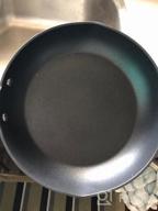 img 1 attached to 12-Inch Nonstick Frying Pan: Durable Aluminum Skillet With Stainless Steel Handle For Induction, Gas, And Electric Stove Tops - Oven Safe For Enhanced Cooking - By CHEFLY review by Jeffrey Shatzel