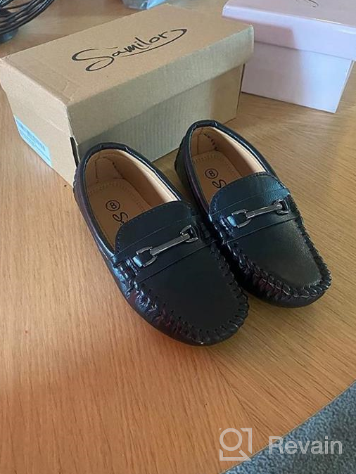 img 1 attached to 👟 Samilor Toddler Loafers: Stylish Casual Moccasin Boys' Shoes for Comfortable Fashion review by Chris Benton