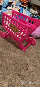 img 8 attached to Pink DeAO Kids Shopping Cart Toy With Over 70Pcs Play Food - Fun And Educational Role Play Set