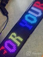 img 1 attached to Revolutionize Your Advertising With Stemedu'S Customizable USB LED Scrolling Sign - Perfect For Cars, Shops, And Bars - Control Everything From Your Smartphone! review by Patrick Bacho