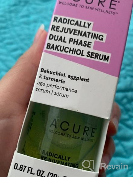 img 1 attached to Acure Radically Rejuvenating Serum Stick - 100% Vegan Anti-Aging Support With Marula & Rose Oil, Avocado Oil | Hydrates & Rejuvenates | Clear, Scented | 1Oz. review by Marc Salem