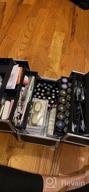 img 1 attached to Organize Your Makeup Like A Pro With The Extra Large Professional Train Case review by Melissa Warren