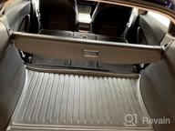img 1 attached to Tesla Model Y Cargo Cover: Retractable Waterproof Rear Trunk Shade For Luggage Security And Privacy - Compatible With 2020 To 2022 Models (Manufactured Before June 2022) review by Jeremy Reddick