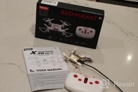 img 5 attached to Испытайте веселые полеты с мини-дроном DoDoeleph — лучшим радиоуправляемым вертолетом-дроном для детей и взрослых!