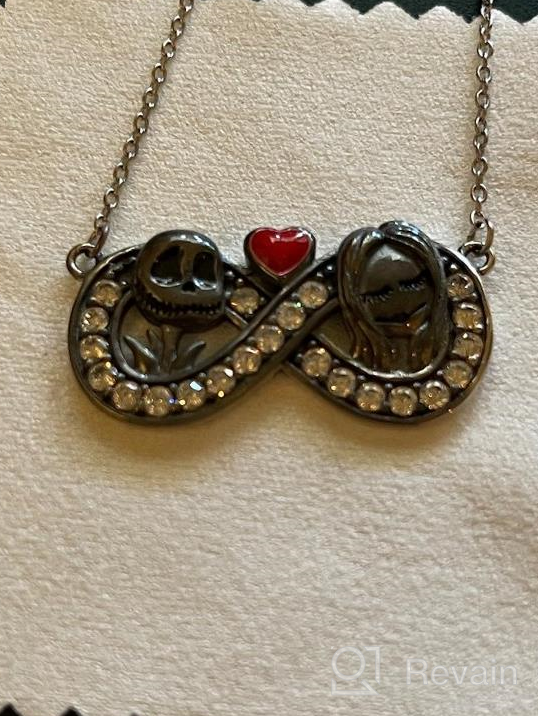 img 1 attached to ONEFINITY Sterling Silver Nightmare Necklace With Skull Pendant - Perfect Birthday Gift For Women, Wife, And Daughters review by Jason Pruett