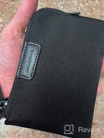 img 7 attached to Стильный зеленый нейлоновый кошелек для монет с держателем для карт для женщин - SMARTHAIR YS004 Change Wallet Pouch