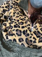 img 1 attached to Warm & Trendy: Angashion Women'S Leopard Print Half-Zip Sweater For A Cozy Winter review by David Robinson