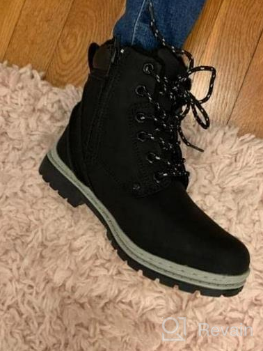 img 1 attached to 👟 Ultimate Outdoor Protection: Fur Lined Anti Slip Weather Walking Boys' Shoes for All Terrains review by Larry Willis