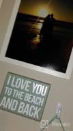 img 1 attached to Primitives By Kathy Box Sign: 'I Love You To The Beach And Back' (27360) review by Sarah Brown