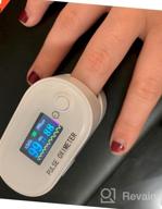 img 1 attached to FACEIL Digital Pulse Oximeter Fingertip Blood Oxygen Saturation Monitor With LED Display, Fast Spo2 Level Reading Heart Rate And Perfusion Index - Includes Lanyard & Batteries review by Sonny Flores