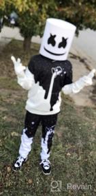 img 7 attached to ALUWU Boys Girls Hoodies: Trendy 3D Print Pullover Sweatshirt with Pocket (Sizes 5-14T)
