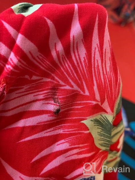 img 1 attached to 🌺 Hibiscus Red Boy Hawaiian Shirt or Cabana Set: Perfect Tropical Style for Your Little One review by Michael Lightfoot