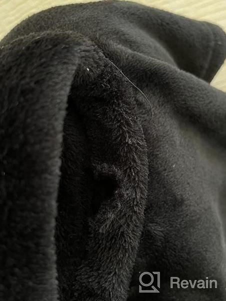 img 1 attached to Verabella Men & Women'S Plush Fleece Robe W/ Hood - Solid Color Bathrobe review by Mario Hernandez