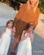 img 1 attached to Stunning Chiffon Formal Flower Dresses: Perfect Bridesmaid Attire for Girls review by Kate Love