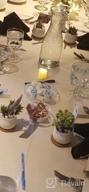 картинка 1 прикреплена к отзыву ZOUTOG 12 Pack Succulent Pots: Mini Ceramic Flower/Cactus Planters with Drainage Hole - Small pots for Plants (Plants Not Included) от Allen Wagner