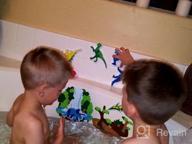 img 1 attached to Create Fun Fashions In The Tub With Edushape Magic Creations Foam Sticker Play Set! review by Brent Rosecrans