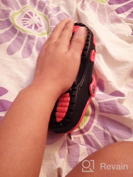 img 1 attached to 🌹 Rose 26 Boys' Lightweight Shockproof Non Slip Slippers: U720SSKDDX Clogs & Mules Shoes review by Jeremy Meyer