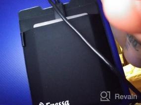 img 7 attached to Держатель для переноски внешнего жесткого диска Epessa Stick-On, портативный многоразовый карманный чехол для хранения стилуса, беспроводной мыши, кабелей, наушников, совместимый с ноутбуком MacBook и Ipad