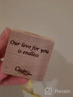 img 1 attached to Personalized Baby Block Wooden Keepsake Ornament 2022 Gift For Boy Or Girl - My First Babys Christmas Custom Engraved Newborn Infant Mom, Dad 1St Date By Glitzby review by Chris Morgan