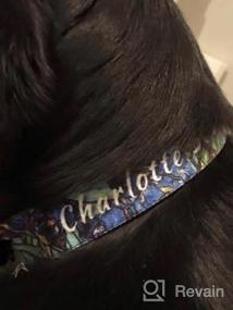 img 5 attached to Stylish Custom Dog Collar With Fade-Proof Printing And Rustproof Buckle - Made In The USA