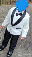 img 1 attached to Lito Dinner Jacket for Boys - Children's Wear Boys' Clothing review by Terrance Palau