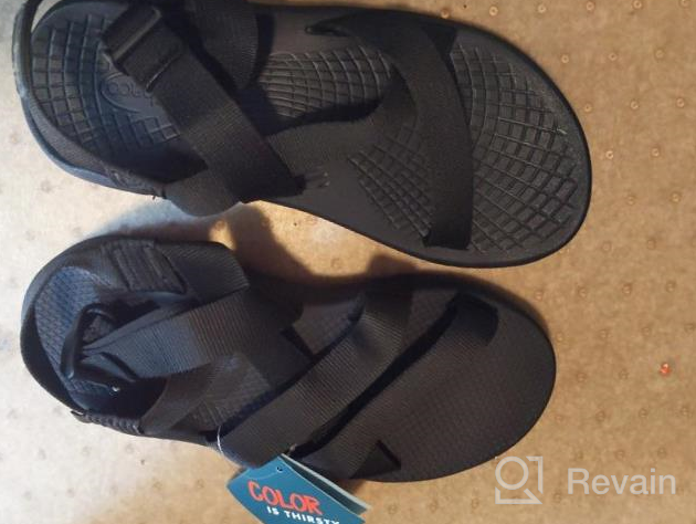 img 1 attached to Chaco ZVOLV Sport Sandal for Men - Black Athletic Shoes review by Jon Robertson