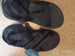 img 5 attached to Chaco ZVOLV Sport Sandal for Men - Black Athletic Shoes