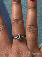 img 1 attached to Stainless Steel Skull Biker Ring review by Steven Chiumento