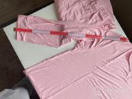 img 1 attached to Women'S Bamboo Pajamas Set - Soft Sleepwear Long Sleeves Top & Pants PJs Loungewear (S-XXL) review by Anthony Colton