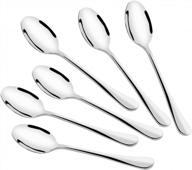 upgrade your coffee experience with yolife's 6-piece demitasse espresso spoons set logo