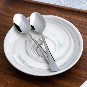 img 2 attached to Upgrade Your Coffee Experience With YOLIFE'S 6-Piece Demitasse Espresso Spoons Set