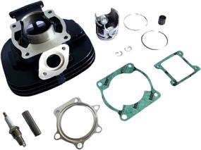 img 2 attached to 🏍️ Yamaha Blaster 200 YFS200 Cylinder Piston Gasket Kit (1988-2006) – Perfect Fit!