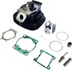 img 3 attached to 🏍️ Yamaha Blaster 200 YFS200 Cylinder Piston Gasket Kit (1988-2006) – Perfect Fit!