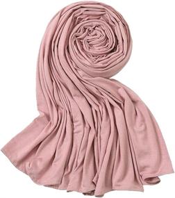 img 4 attached to Hophor Womens Stretch Fashion Viscose Women's Accessories : Scarves & Wraps