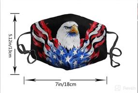 img 3 attached to Fashion Windshield Decoration Balaclavas Mouthcloth Motorcycle & Powersports -- Protective Gear