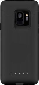 img 1 attached to Get Uninterrupted Power With Mophie 401001476 Juice Pack: Qi-Enabled Wireless Charging Battery Case For Samsung Galaxy S9 In Black