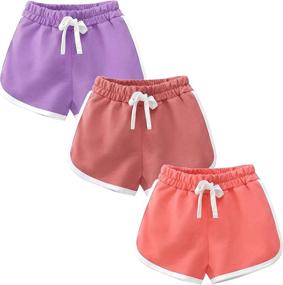 img 4 attached to 👧 Active Toddler Girls' Clothing: QtGLB Athletic Running Sleepwear